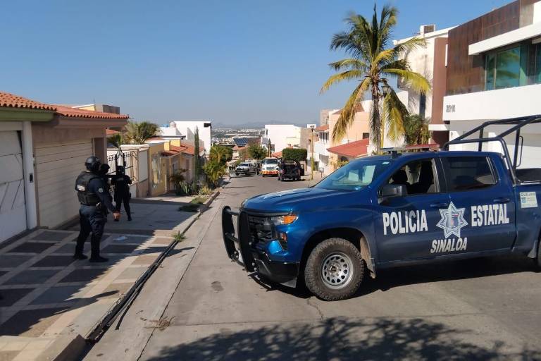 Balean una residencia en la colonia República Mexicana, en Culiacán