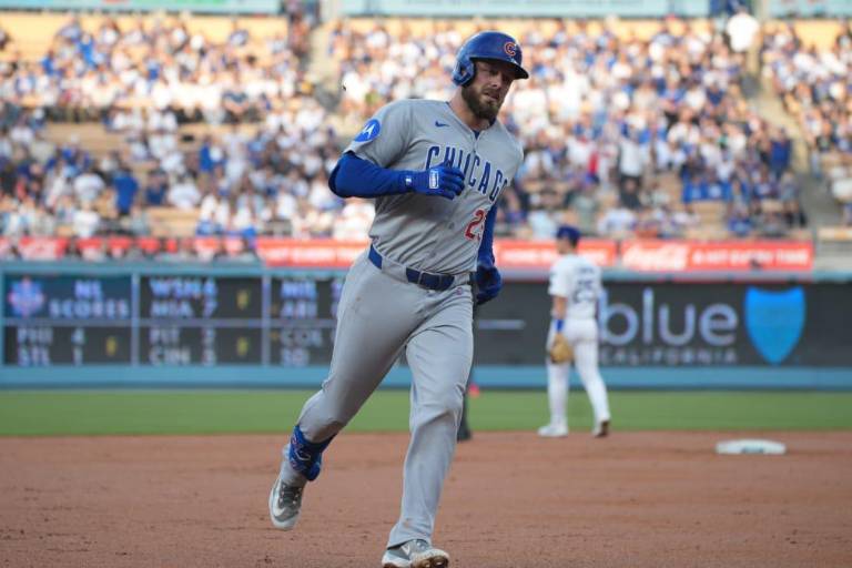 ¡16 carreras! Cachorros pintan de blanco a Dodgers a fuerza de batazos