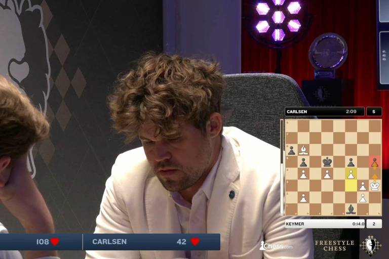 Magnus Carlsen empata ante 143 mil jugadores en una partida en línea