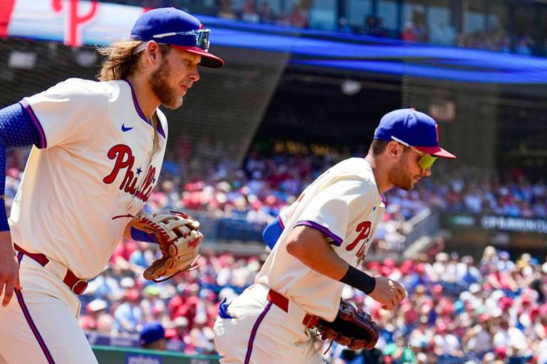 Los Filis colocaron a Trea Turner y Alec Bohm en la lista de lesionados
