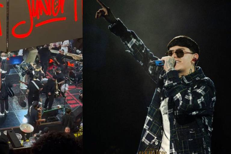 Junior H es silenciado en la feria de San Marcos, tras querer cantar corrido