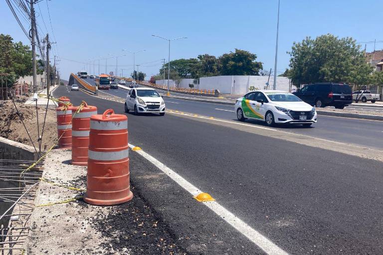 Abren carril inferior de sur a norte en el nuevo puente del Libramiento Colosio, en Mazatlán