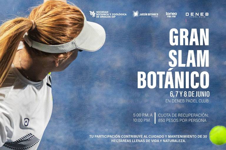 Invitan a participar en el Gran Slam Botánico