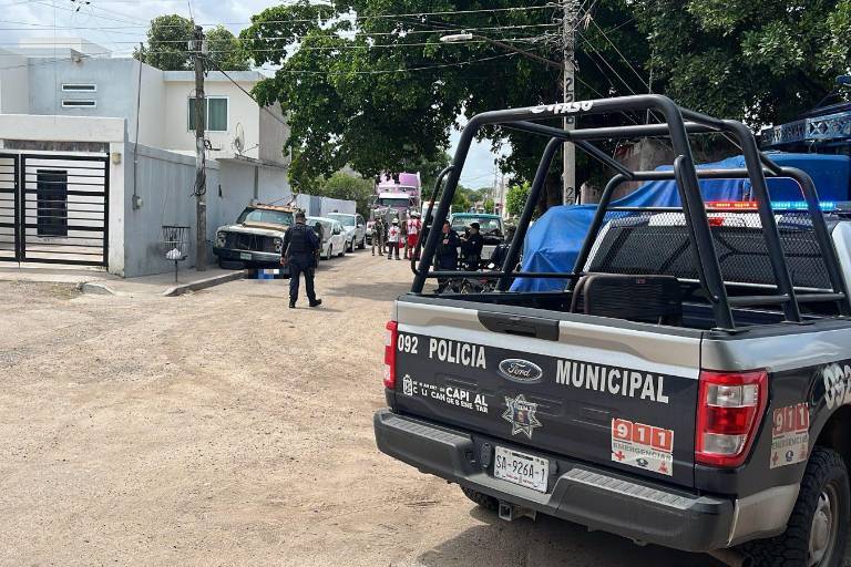 Asesinan a joven a balazos en la colonia Guadalupe Victoria de Culiacán