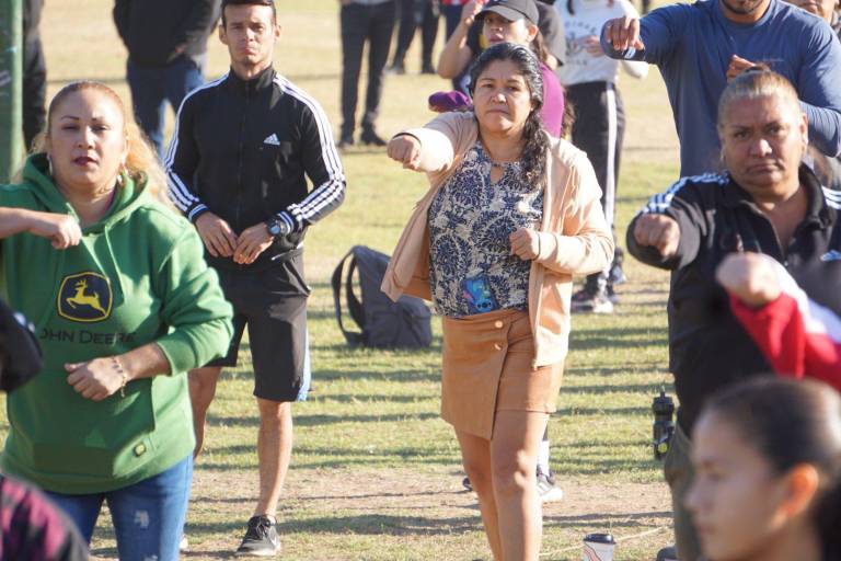 Realizan con éxito último ensayo para la Clase Masiva de Boxeo en Sinaloa
