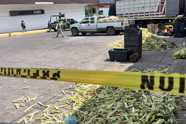 Hombre resulta herido en ataque armado en el Mercado de Abastos de Culiacán