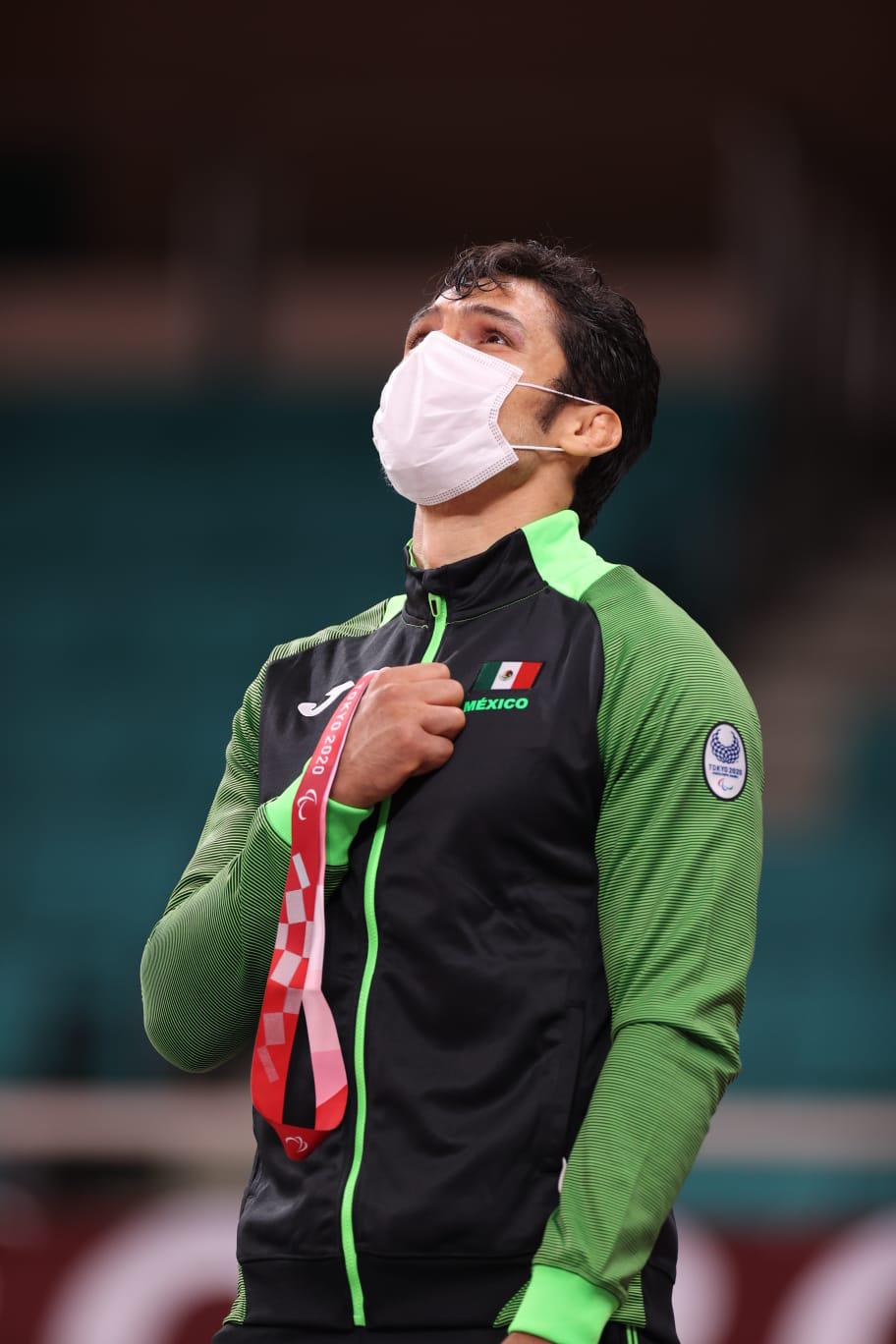 $!Eduardo Ávila cimbra el Budokan con emotivo bronce paralímpico en judo