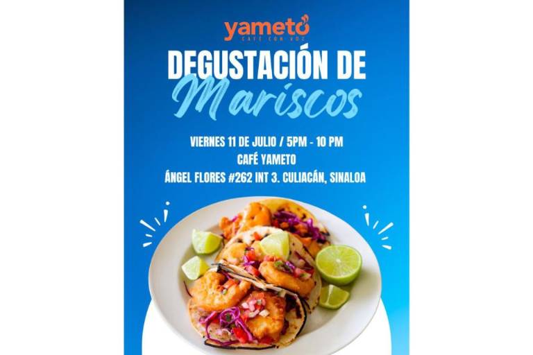 ¡Hoy menú degustación de mariscos en Yameto Café!