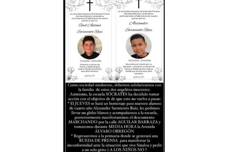 Antonio, Gael y Alexander: que la indignación nos una
