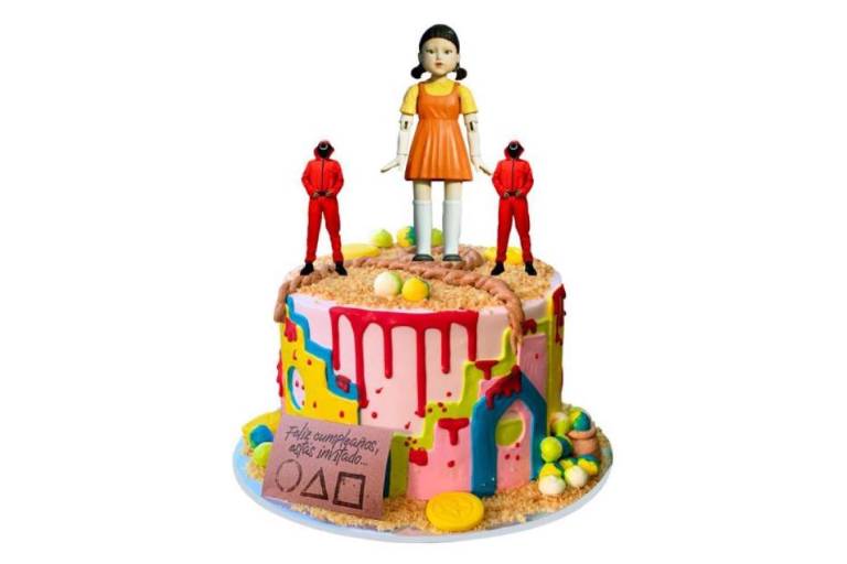 De la pantalla a la mesa: crea Panamá pastel de ‘El Juego del Calamar’