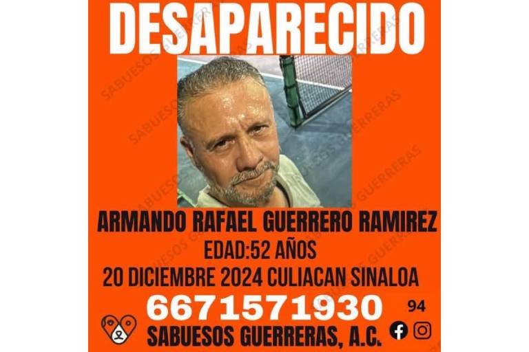 Hallan sin vida a empresario Armando Guerrero; hay dos detenidos por su desaparición
