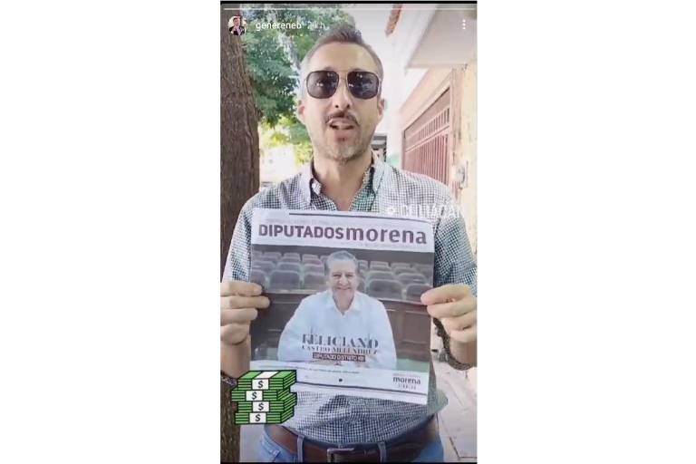 #VIDEO | Acusan a Feliciano Castro de usar recursos del Congreso para promocionar su imagen