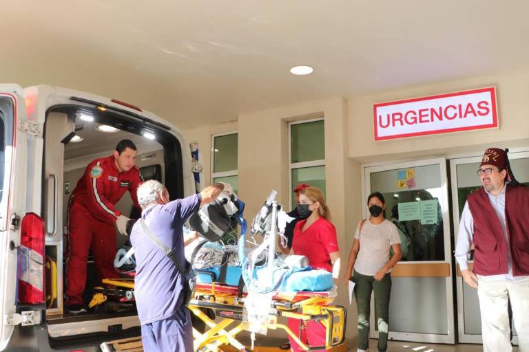 Trasladan a menor que sufrió quemaduras al Hospital para niños Shriners, de Sacramento, California