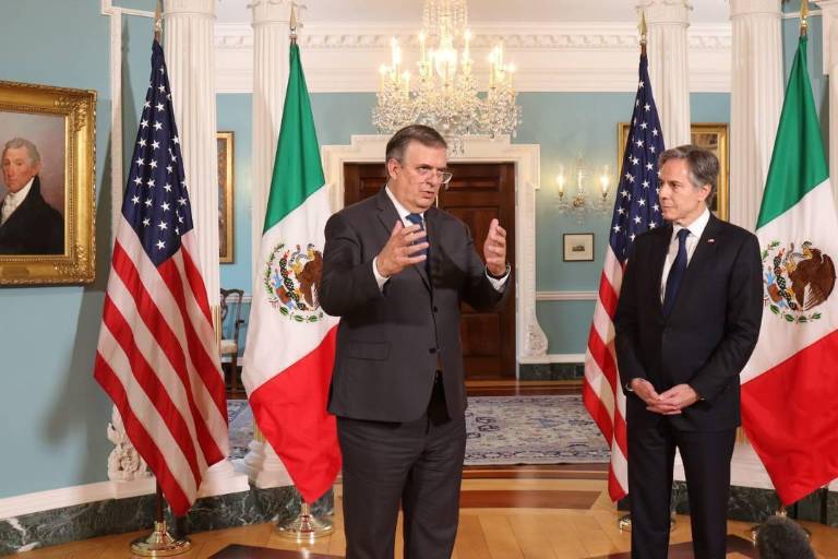 Antony Blinken, Secretario de Estado de EU, da positivo a Covid; estuvo con Ebrard