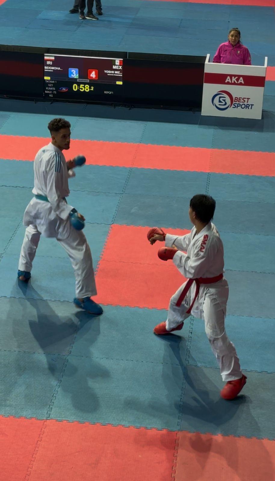 $!Se coloca Hayato Yoshii en el top 10 de la Karate 1 Youth League