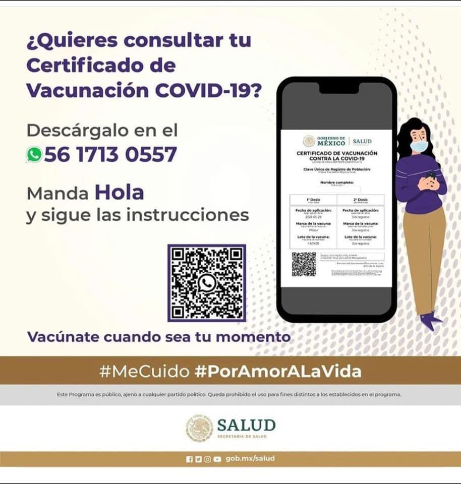 $!¿Aún no tienes tu certificado de vacunación Covid? Aquí te decimos cómo obtenerlo