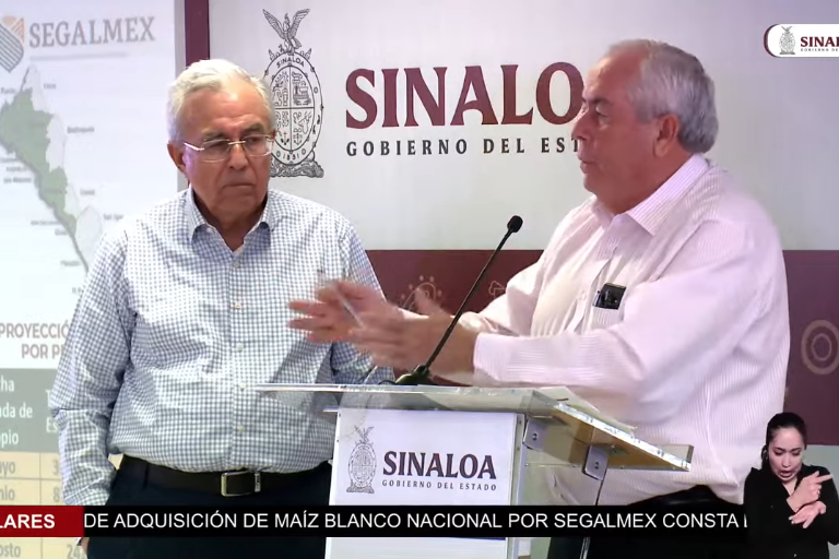 ‘Si se manifiestan no les compramos el maíz’, condiciona Rocha Moya a productores