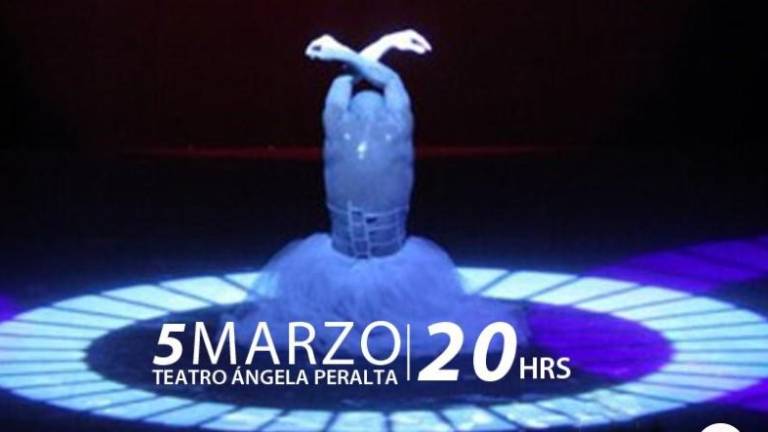 La Compañía Delfos Danza Contemporánea se presentará este viernes 5 de marzo en el Teatro Ángela Peralta.