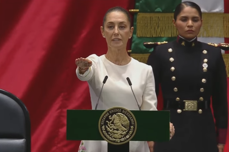 #Video | Claudia Sheinbaum asume como la primera Presidenta de México