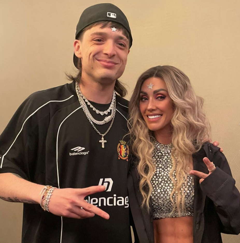$!Acude Peso Pluma a concierto de RBD en Los Ángeles