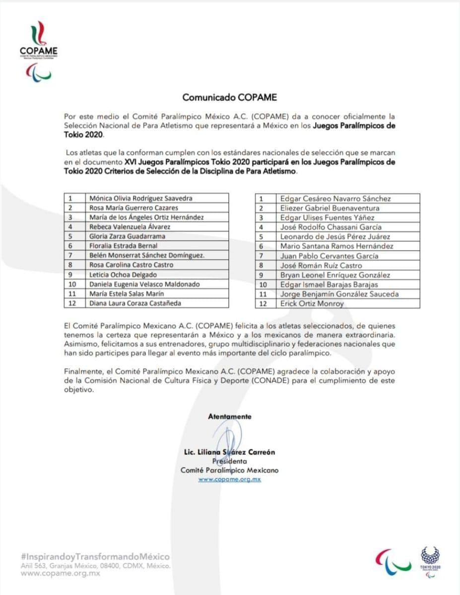 $!Paratletas sinaloenses Rosa Guerrero y Benjamín González son ratificados para Tokio 2020