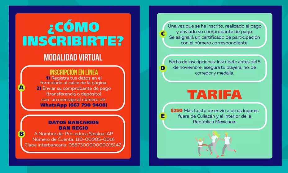 $!Invita Pro-Educa Sinaloa a su tercera carrera con causa