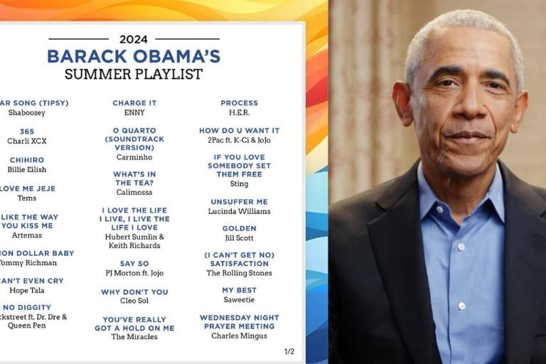 Comparte Barack Obama su tradicional playlist de verano