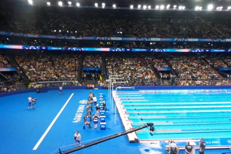 Mexicano Miguel de Lara es descalificado en la natación de París 2024