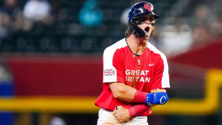 Jaden Rudd dio el batazo clave para que Gran Bretaña doblegara a Colombia.
