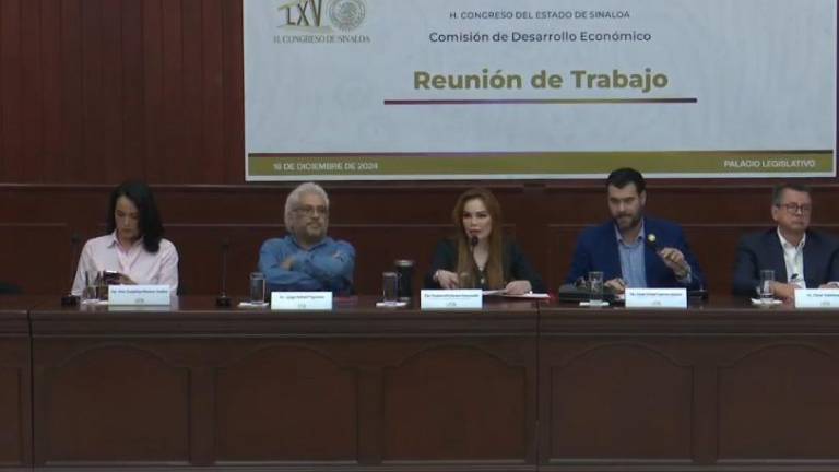 Guerrero Alarcón anunció que no se podría llevar a cabo la reunión de trabajo al no haber quórum.