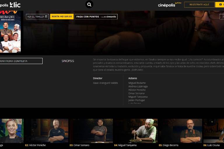 Conoce a los chefs que participan en la docuserie ‘A qué sabe Sinaloa’