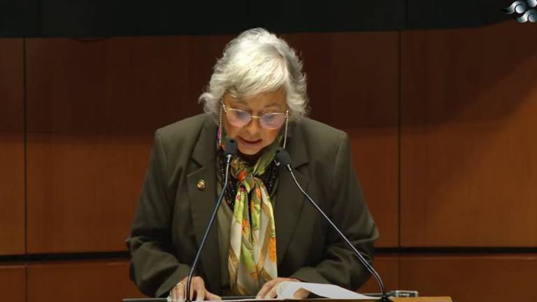 En su discurso, la Ministra en retiro de la SCJN indicó que defendía el principio de autonomía de los poderes para defender sus formas de administración.