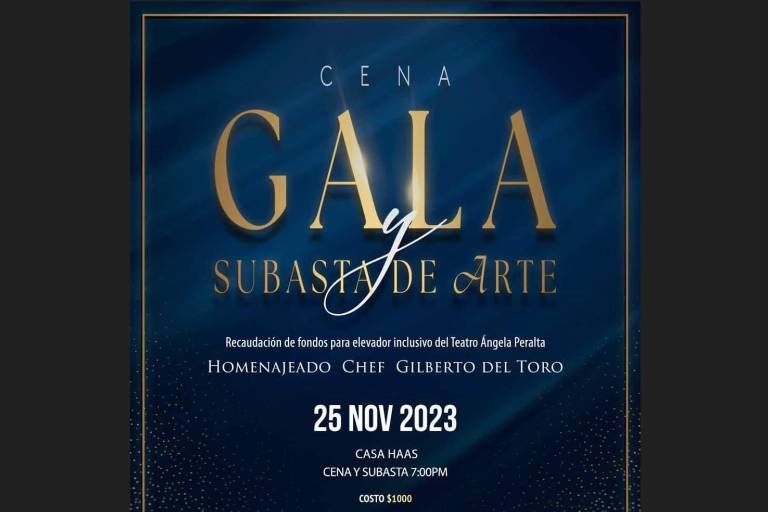 Invitan a cena gala y subasta de arte con fines altruistas