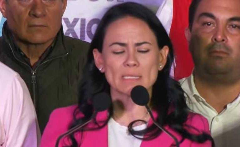 Alejandra del Moral reconoce triunfo de Delfina Gómez en Edomex