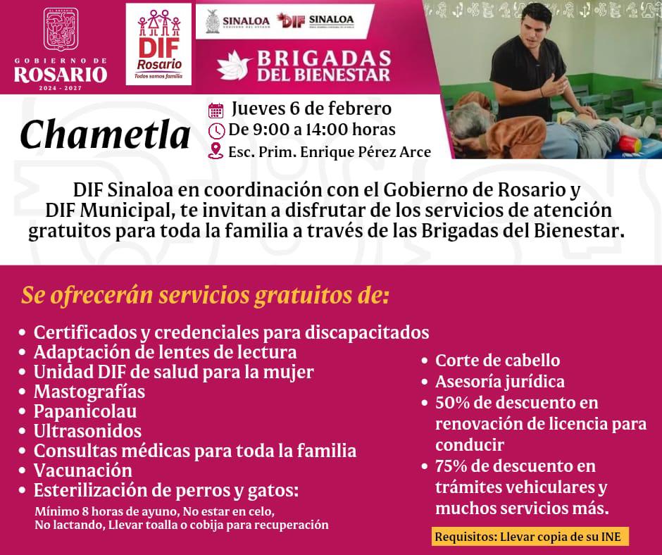 $!Invitan a las Brigadas del Bienestar que estarán en Chametla, en Rosario