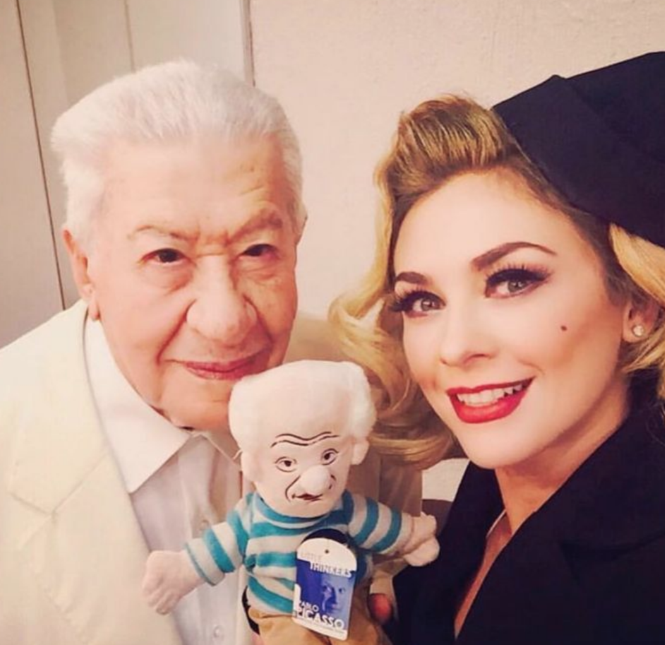 $!Recibe Aracely Arámbula herencia del actor Ignacio López Tarso