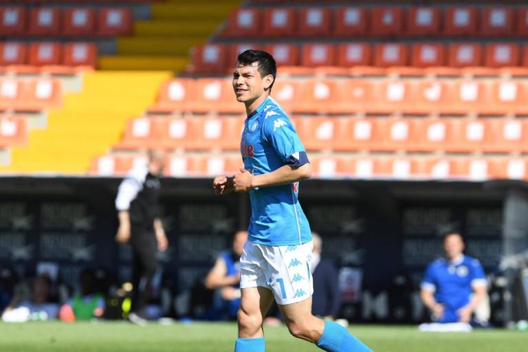 ‘Chucky’ Lozano selló la goleada del Nápoles sobre el Spezia
