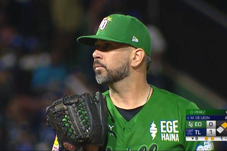 Buen relevo de Óliver Pérez en su último juego en Lidom