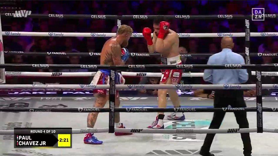 $!Jake Paul derrota a Julio César Chávez Jr. por decisión unánime en una contienda deslucida