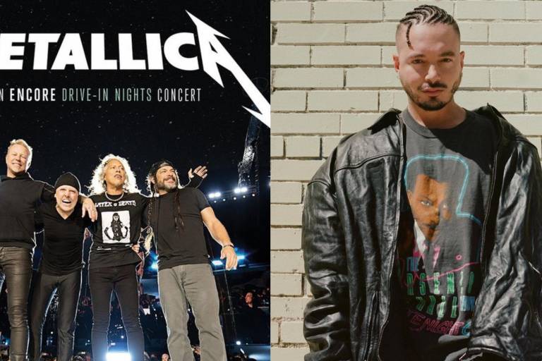 Critican en redes la colaboración de J Balvin y Metallica