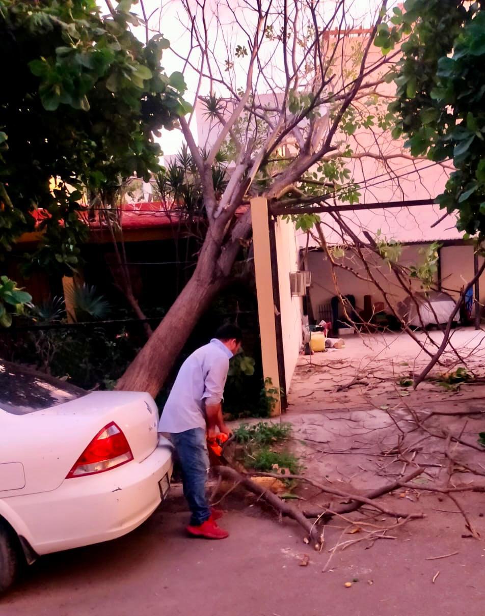 $!Azota ‘Ivo’ con lluvias, rayos e inundaciones a varios municipios de Sinaloa