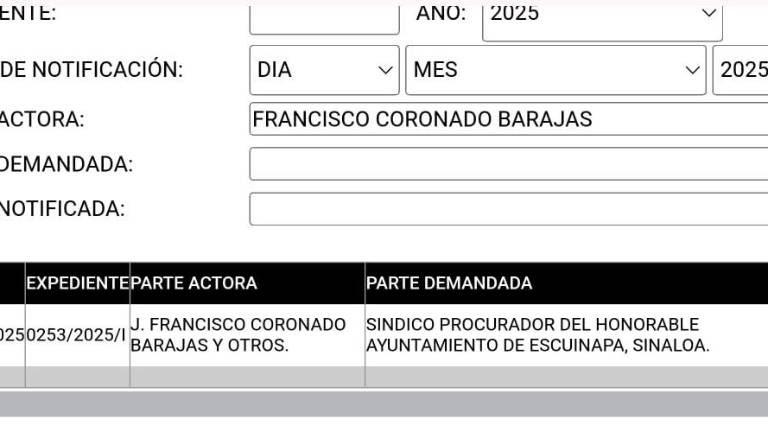 El Tribunal de Justicia Administrativa desechó la demanda de siete regidores contra Lucila Polanco, Síndica Procuradora de Escuinapa.