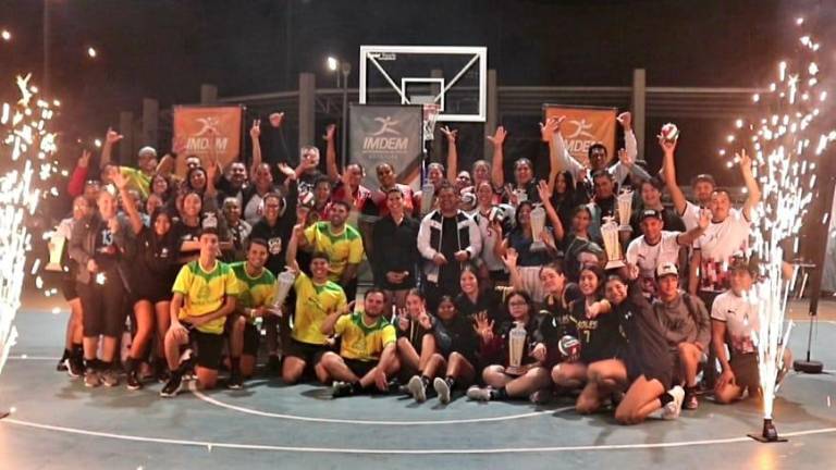 La celebración tras la premiación.