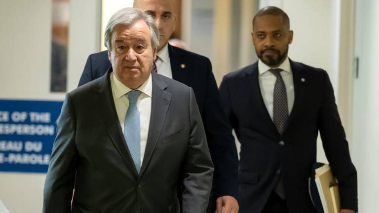 El Secretario General de la ONU, António Guterres, se dirige al Consejo de Seguridad para informarle sobre la situación en Palestina e Israel.