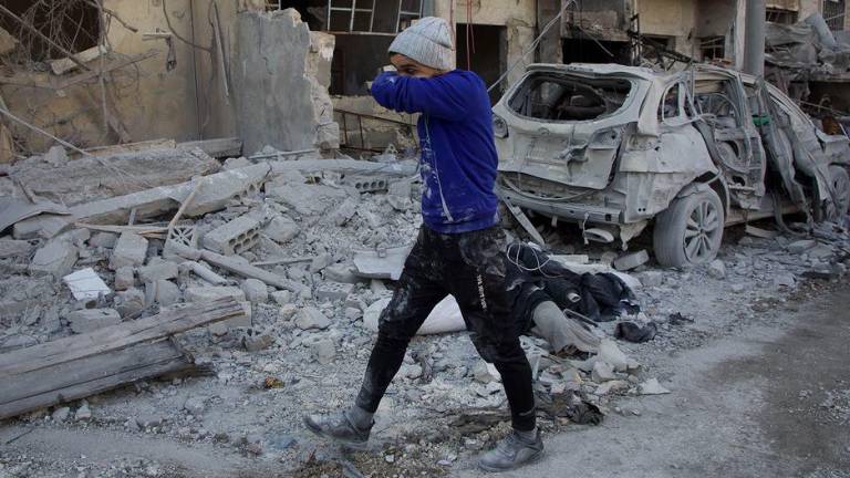 Partes del Datemex de Siria yacen en ruinas tras casi 14 años de conflicto
