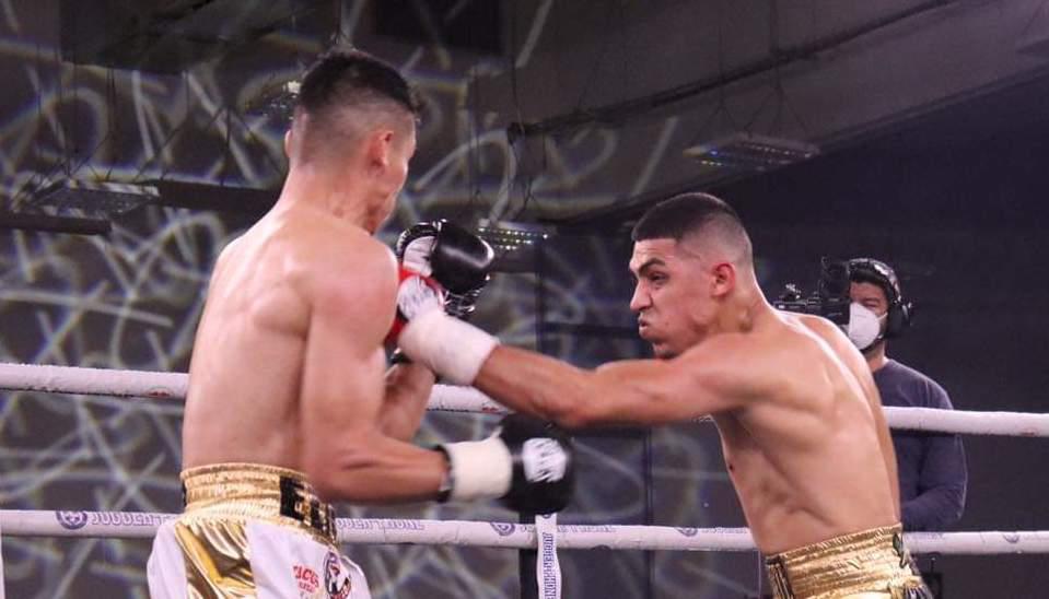 $!Eliot Chávez se proclama campeón Superpluma de la NABF