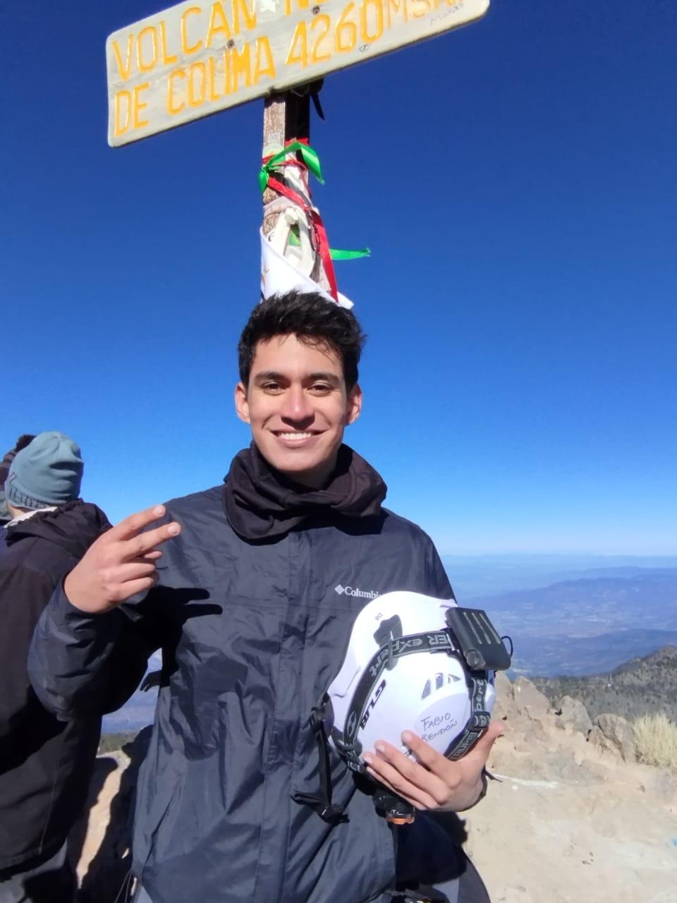 $!Fabio Alejandro, el joven rosarense que busca conquistar una cumbre a la vez