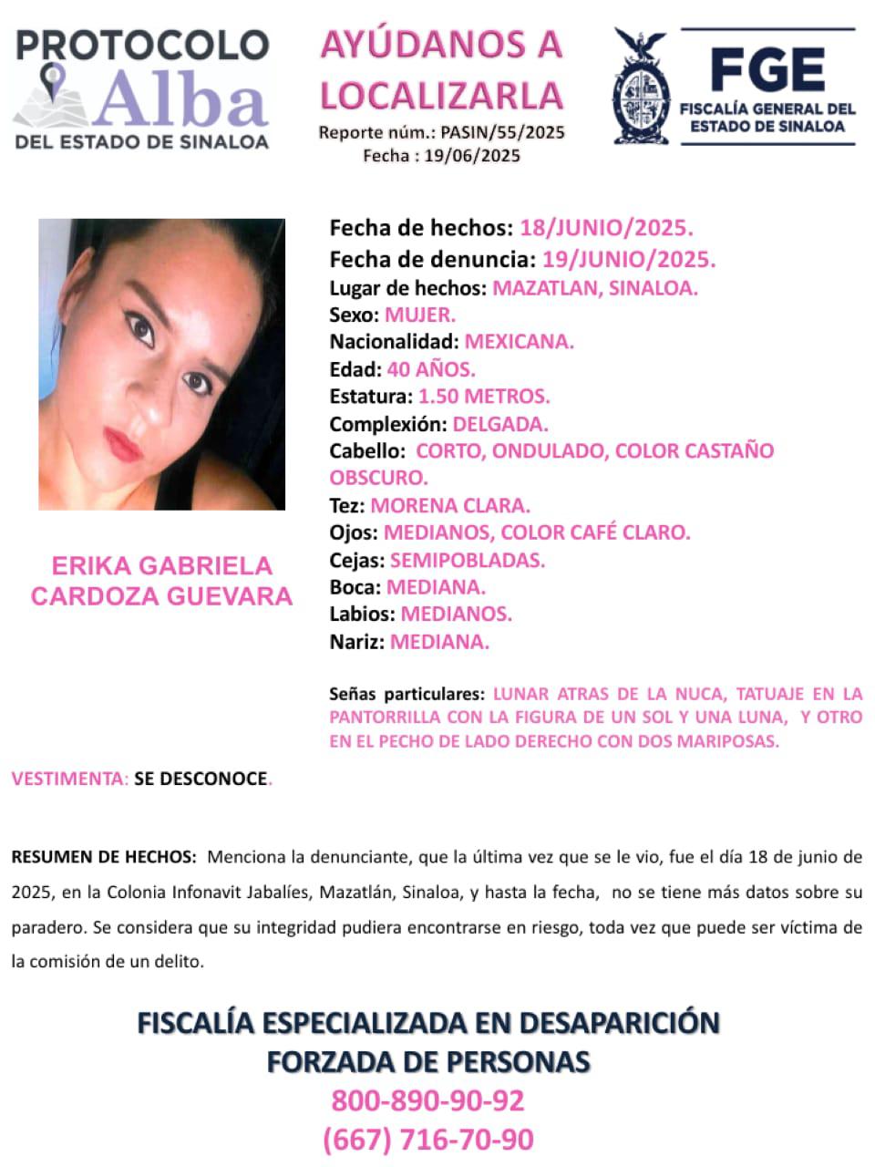$!Reportan a familia desaparecida en Mazatlán
