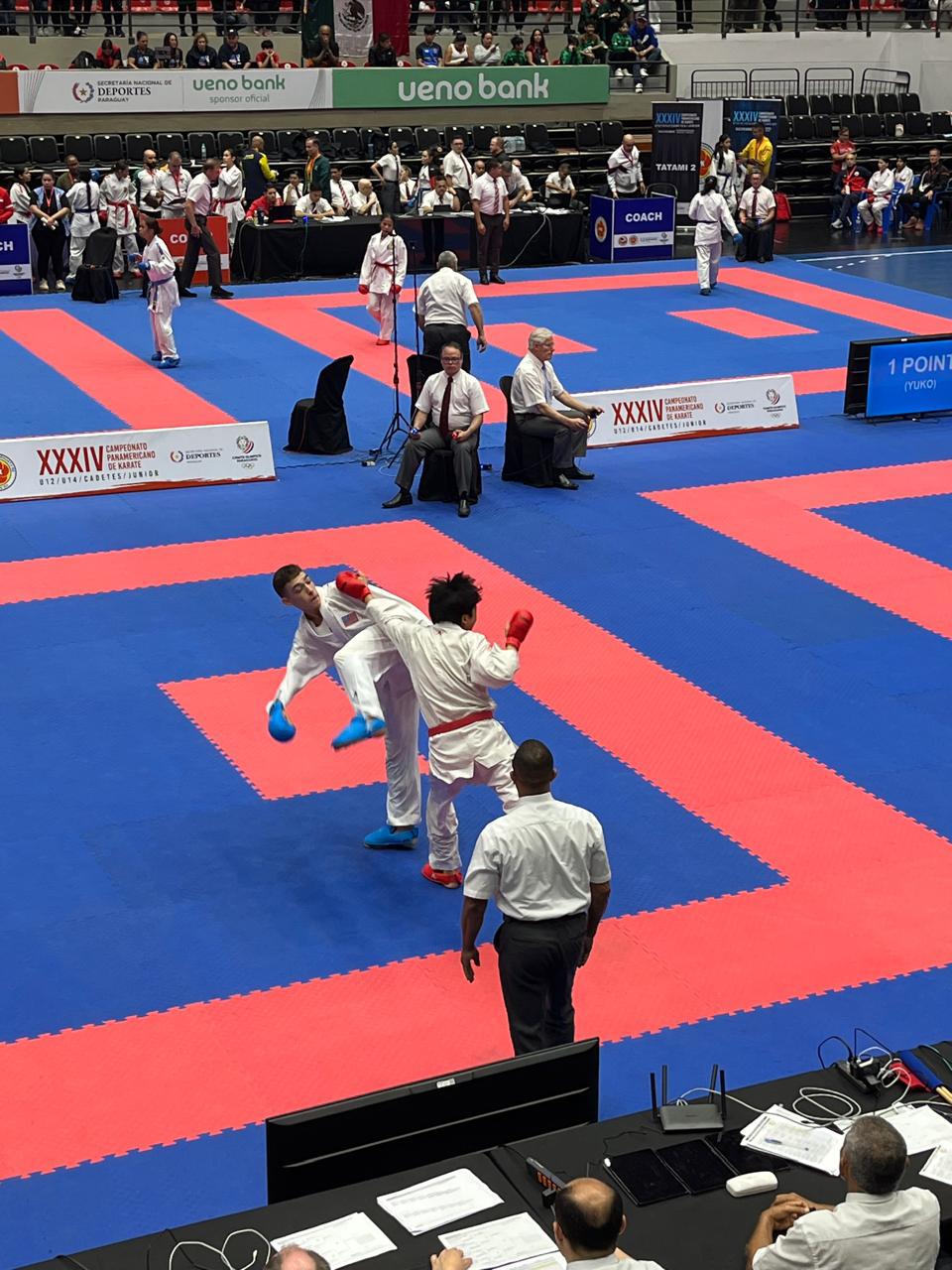 $!Mazatleco Daniel Yoshii se corona campeón panamericano juvenil en karate