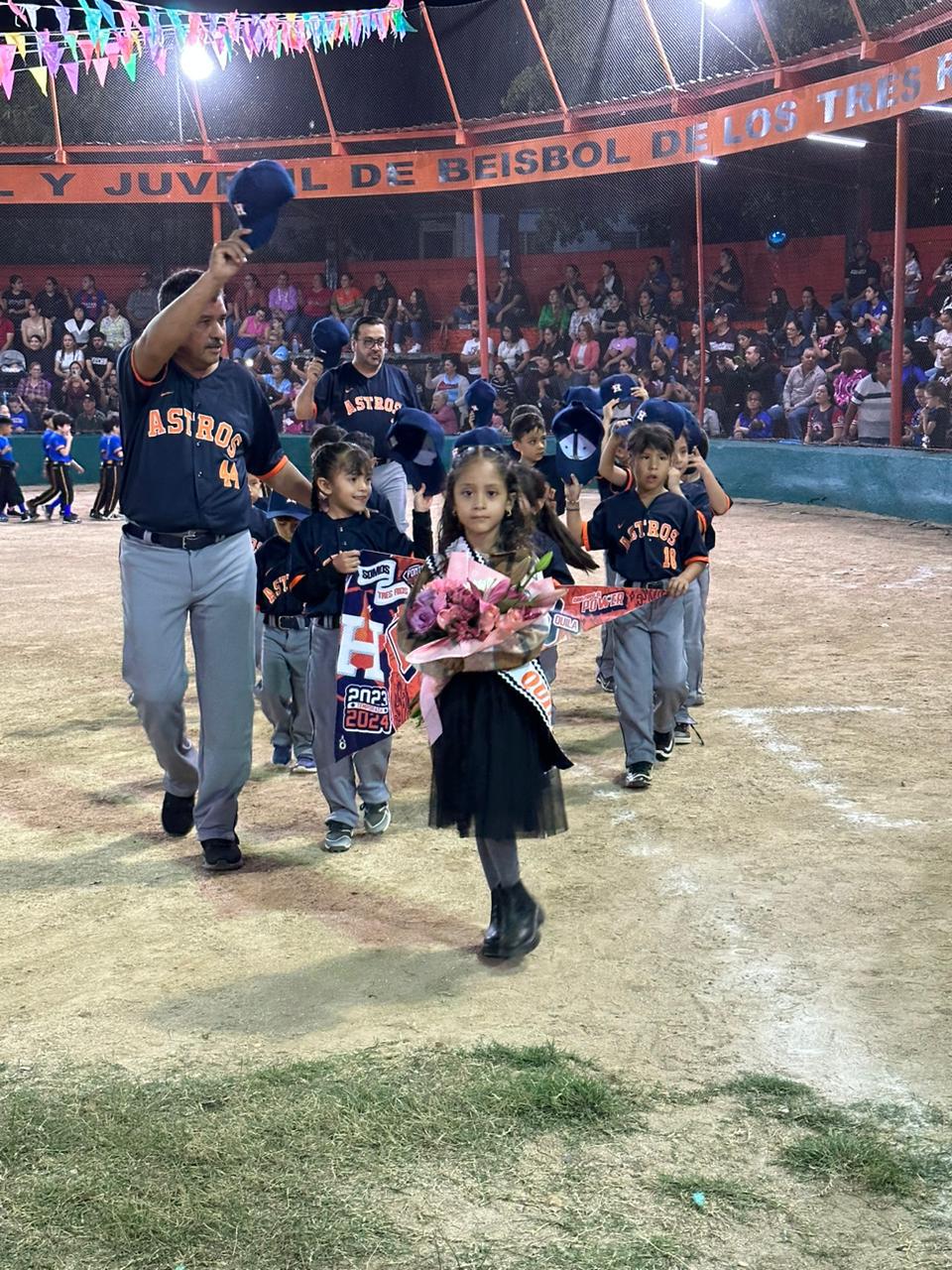 $!Inauguran temporada de la Liga Tres Ríos de Beisbol